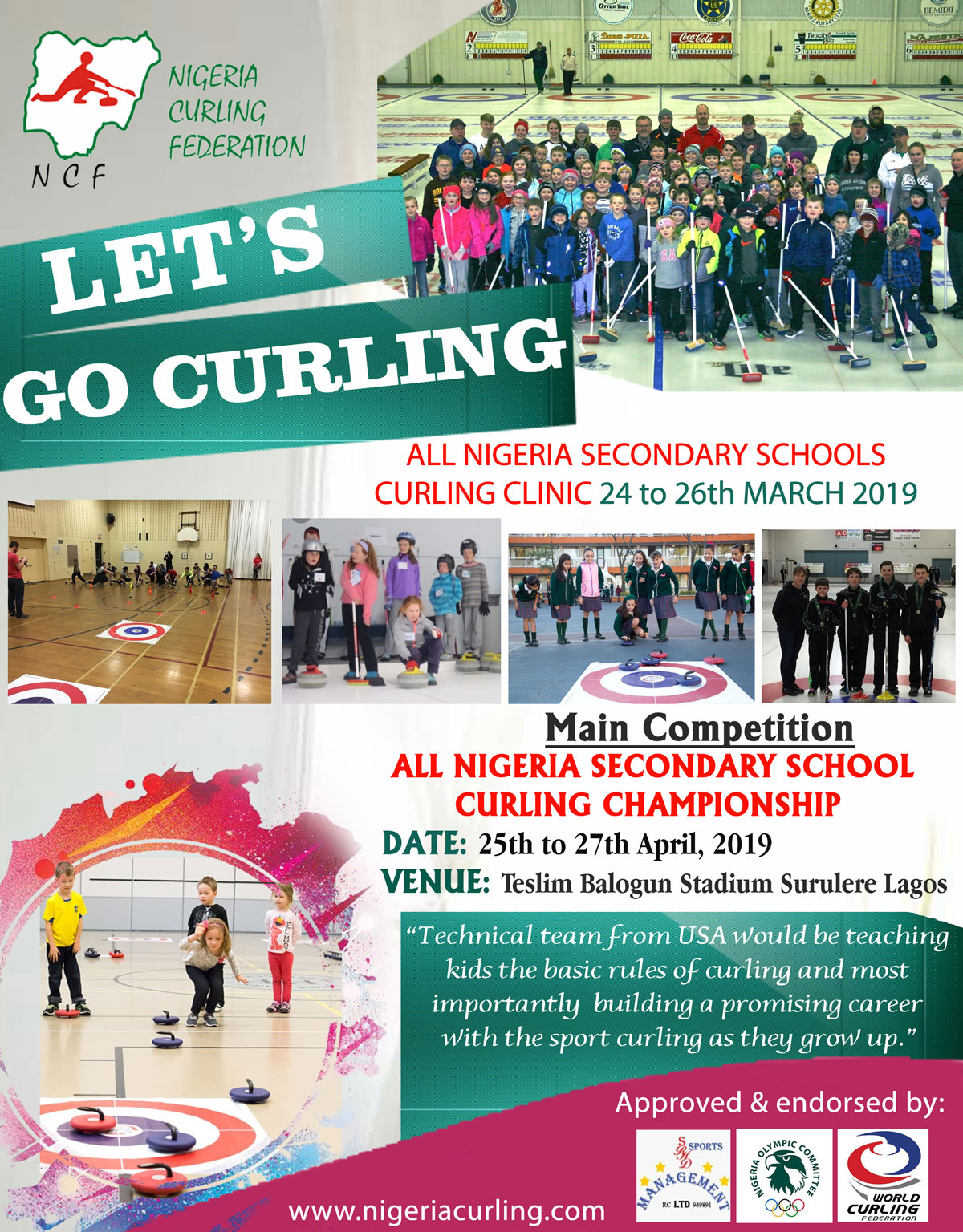 NCF All Nigeria Secondary Schools Curling Clinic