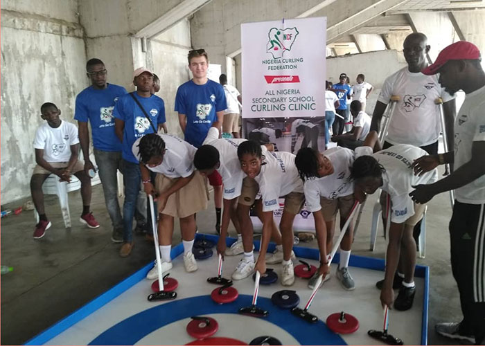 NCF Secondary Schools Curling Clinic