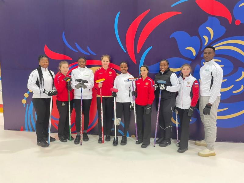 Nigeria home-based female curlers participate in the International Women's Curling classic